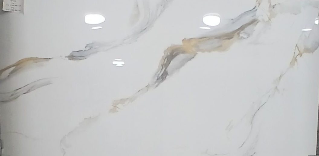 سرامیک هوکا سفید گلد -  120*60 - درجه 2